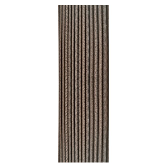Set 5 panouri decorative, riflaj, polimer rigid, Naimeed D5467, 270x30x0.5cm, Maro