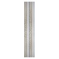Set 5 panouri decorative, riflaj, polimer rigid, Naimeed D5474, 270x12x2cm, Alb