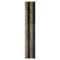 Set 5 panouri decorative, riflaj, polimer rigid, Naimeed D5475, 270x12x2cm, Negru/Auriu Set 5 panouri decorative, riflaj, polimer rigid, Naimeed D5475, 270x12x2cm, Negru/Auriu