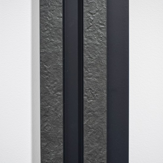Set 5 panouri decorative, riflaj, polimer rigid, Naimeed D5478, 270x12x2cm, Negru Set 5 panouri decorative, riflaj, polimer rigid, Naimeed D5478, 270x12x2cm, Negru