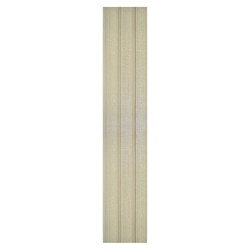 Set 5 panouri decorative, riflaj, polimer rigid, Naimeed D5482, 270x12x1cm, Crem deschis