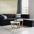 Set 5 panouri decorative, riflaj, polimer rigid, Naimeed D5482, 270x12x1cm, Crem deschis Set 5 panouri decorative, riflaj, polimer rigid, Naimeed D5482, 270x12x1cm, Crem deschis