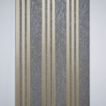 Set 5 panouri decorative, riflaj, polimer rigid, Naimeed D5507, 270x30x0.5cm, Gri/Auriu Set 5 panouri decorative, riflaj, polimer rigid, Naimeed D5507, 270x30x0.5cm, Gri/Auriu