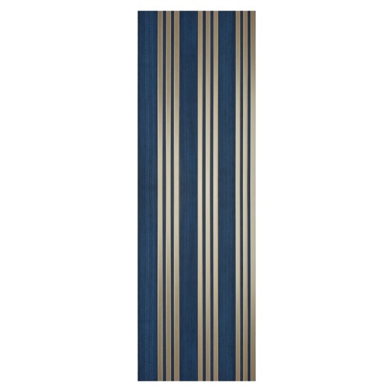Set 5 panouri decorative, riflaj, polimer rigid, Naimeed D5508, 270x30x0.5cm, Turcoaz/Auriu Set 5 panouri decorative, riflaj, polimer rigid, Naimeed D5508, 270x30x0.5cm, Turcoaz/Auriu