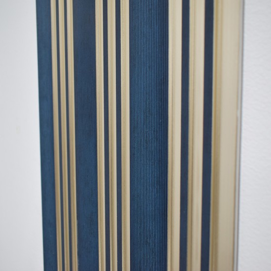 Set 5 panouri decorative, riflaj, polimer rigid, Naimeed D5508, 270x30x0.5cm, Turcoaz/Auriu Set 5 panouri decorative, riflaj, polimer rigid, Naimeed D5508, 270x30x0.5cm, Turcoaz/Auriu