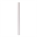 Set 5 Bagheta decorativa, polimer rigid, Naimeed D6694, Alb, 230x2.5x1.5cm