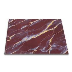 Panou decorativ, riflaj, polimer rigid, Naimeed D7610, Dimensiuni 270x30.5x0.45cm, Multicolor