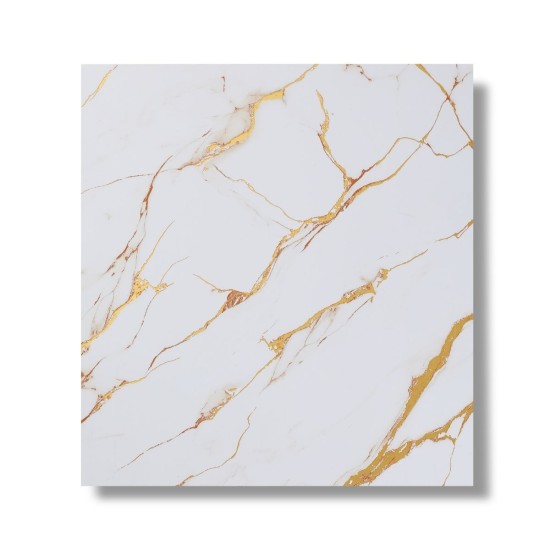 Panou decorativ, riflaj, polimer rigid, Naimeed D7611, Dimensiuni 270x30.5x0.45cm, Alb