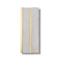 Panou decorativ, riflaj, polimer rigid, Naimeed D7633, Dimensiuni 270x11.8x1.2cm, Alb Imperial