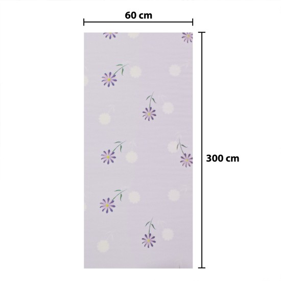 Rola panou autoadeziv, Naimeed D5688, design modern, 2mm grosime, 60x300cm, Mov