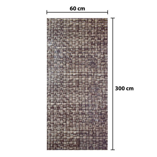 Rola panou decorativ, autoadeziv, Naimeed D5702, termoizolant, 60x300cm, Maro