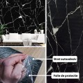 Rola panou autoadeziv, Naimeed D5714, design modern, 2mm grosime, 60x300cm, Negru