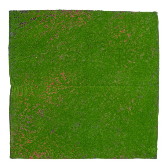 Covor muschi artificial de padure, Naimeed D6552, pentru decorare interioara sau exterioara, Verde, 1000x1000x10mm