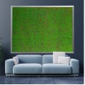 Covor muschi artificial de padure, Naimeed D6553, pentru decorare interioara sau exterioara, Verde, 1000x1000x20mm