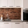 Rola panou autoadeziv, Naimeed D7372, design modern, 2.5mm grosime, 120x280cm, Maro