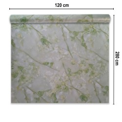 Rola panou autoadeziv, Naimeed D7382, design modern, 2.5mm grosime, 120x280cm, Verde