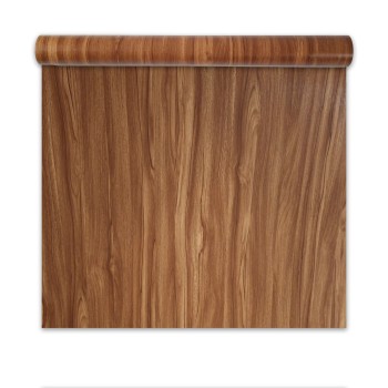 Rola panou autoadeziv, PVC premium, Naimeed D7411, textura usor in relief, cu aspect lemnos, 2.5mm grosime, 120x280cm, Maro