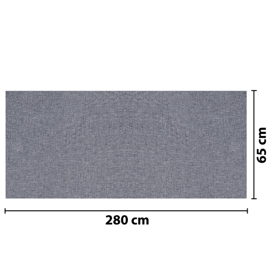 Rola tapet autoadeziv, panzat, 4mm grosime, Naimeed D5725, design elegant, termoizolant, 65x280cm, Gri Rola tapet autoadeziv, panzat, 4mm grosime, Naimeed D5725, design elegant, termoizolant, 65x280cm, Gri