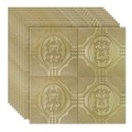 Set 10 x Tapet 3D Autoadeziv, design modern, rezistent la umezeala, usor de curatat, 70x70cm, Naimeed D4748, Auriu Set 10 x Tapet 3D Autoadeziv, design modern, rezistent la umezeala, usor de curatat, 70x70cm, Naimeed D4748, Auriu