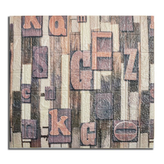 Set 10 x Tapet 3D autoadeziv, design modern, usor de curatat, 70x77cm, Naimeed D5553 Set 10 x Tapet 3D autoadeziv, design modern, usor de curatat, 70x77cm, Naimeed D5553
