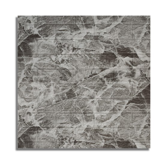 Set 10 x Tapet 3D autoadeziv, design modern, usor de curatat, 70x77cm, Naimeed D5555