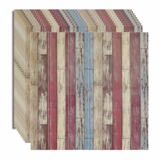 Set 10 x Tapet 3D autoadeziv, design modern, usor de curatat, 70x70cm, Naimeed D5562