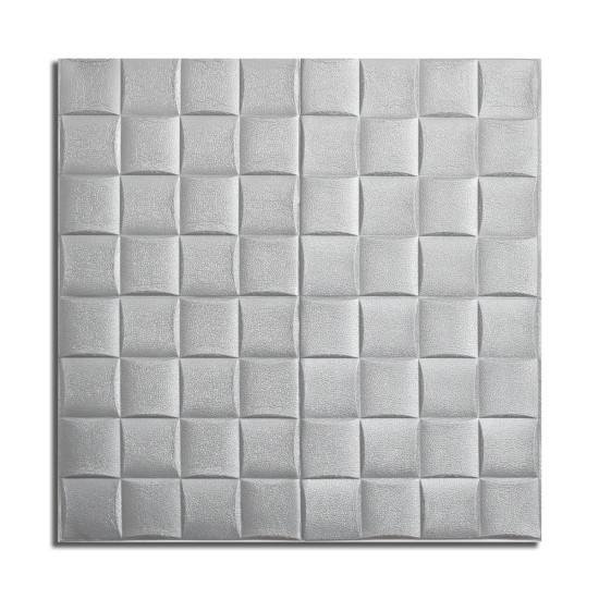 Set 10 x Tapet 3D autoadeziv, design modern, usor de curatat, 70x70cm, Naimeed D5564