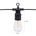 Ghirlanda luminoasa, decorativa, interconectabila, Naimeed D6082, 5m, 10 Becuri LED, Lumina Multicolor
