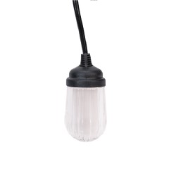 Ghirlanda luminoasa, solara, decorativa, interconectabila, Naimeed D6083, 5m, 10 Becuri LED, Lumina Alb Cald