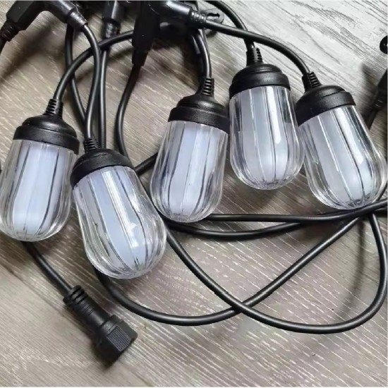 Ghirlanda luminoasa, decorativa, interconectabila, Naimeed D6086, 5m, 10 Becuri LED, Lumina Multicolor