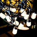Ghirlanda luminoasa, decorativa, interconectabila, Naimeed D6085, 5m, 10 Becuri LED, Lumina Alb Cald