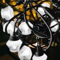 Ghirlanda luminoasa, decorativa, interconectabila, Naimeed D6089, 5m, 10 Becuri LED, Lumina Alb Rece