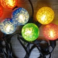 Ghirlanda luminoasa, solara, decorativa, interconectabila, Naimeed D6105, 5m, 10 Becuri LED, Lumina Calda