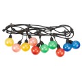 Ghirlanda luminoasa, solara, decorativa, interconectabila, Naimeed D6105, 5m, 10 Becuri LED, Lumina Calda