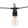 Ghirlanda luminoasa, solara, decorativa, interconectabila, Naimeed D6115, 5m, 10 Becuri LED, Lumina Alb Cald