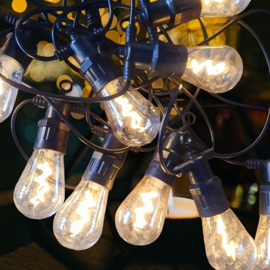Ghirlanda luminoasa, decorativa, interconectabila, Naimeed D6118, 5m, 10 Becuri LED, Lumina Alb Rece