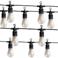 Ghirlanda luminoasa, decorativa, interconectabila, Naimeed D6118, 5m, 10 Becuri LED, Lumina Alb Rece