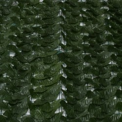 Plasa gard, frunze artificiale, Naimeed D4957, paravan pentru balcon, terasa si gard, Verde