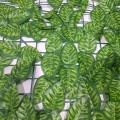 Plasa gard, frunze artificiale, Naimeed D5569, paravan pentru balcon, terasa si gard, Verde