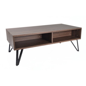 Comoda, 4 compartimente, Naimeed 637, 120x60x45cm, Stejar Inchis