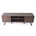 Comoda TV, stil modern, inaltime 50cm, Naimeed TV-6002, Stejar Inchis