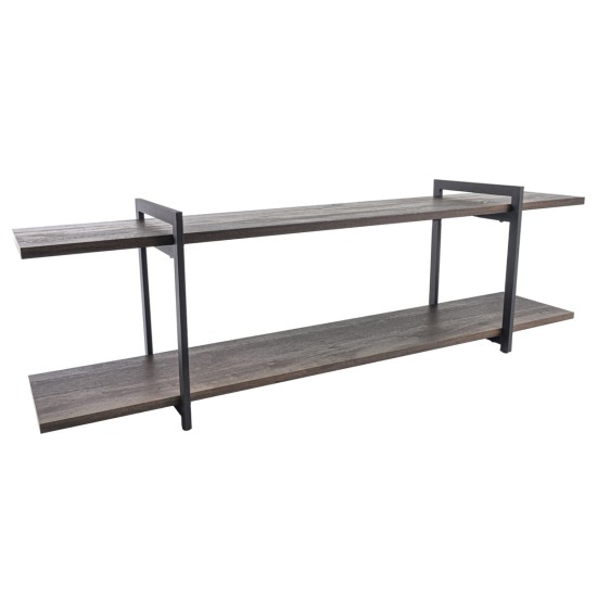 Comoda TV, stil modern, inaltime 50cm, Naimeed TV-6003, Stejar Inchis