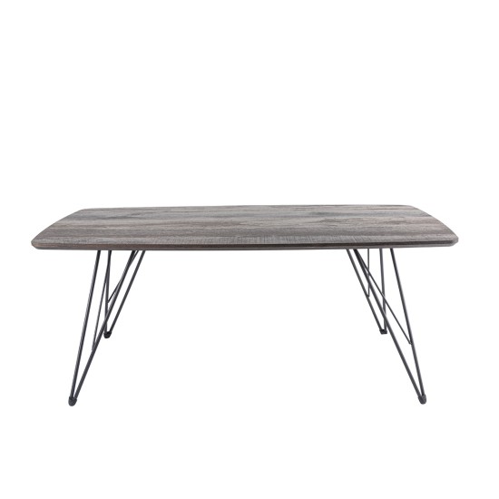 Masuta de cafea, stil modern, inaltime 45cm, Naimeed 611-110, Stejar Inchis