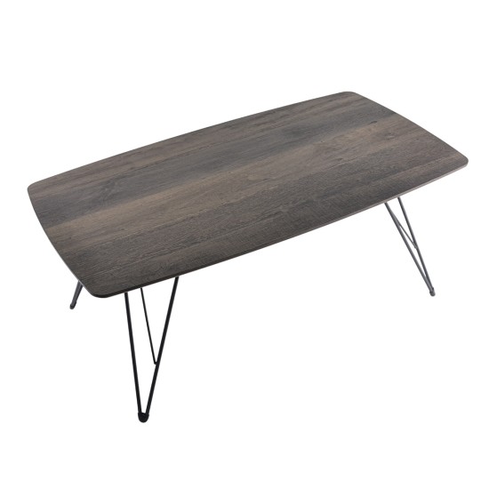 Masuta de cafea, stil modern, inaltime 45cm, Naimeed 611-110, Stejar Inchis