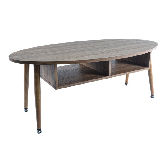 Masuta de cafea, stil modern, inaltime 46cm, Naimeed 801-1, Stejar Natur