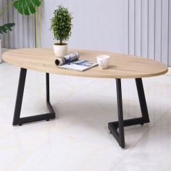 Masuta de cafea, stil modern, inaltime 46cm, Naimeed 802-1, Salcam Deschis