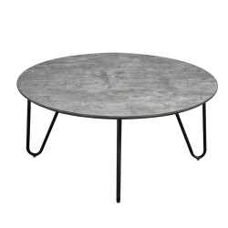 Masuta de cafea, stil modern, inaltime 45cm, Naimeed 805Y-100, Gri