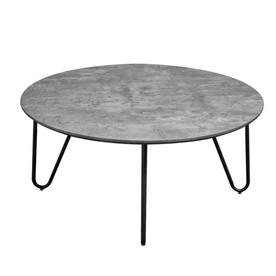 Masuta de cafea, stil modern, inaltime 45cm, Naimeed 805Y-100, Gri