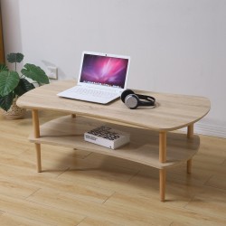 Masuta de cafea, stil modern, inaltime 45cm, Naimeed A63-Y, Salcam Deschis