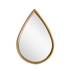 Oglinda Decorativa de Perete, Naimeed D4600G, Auriu, 40x3x60 cm